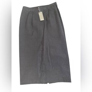 Eileen Fisher Classic Black Pencil Skirt